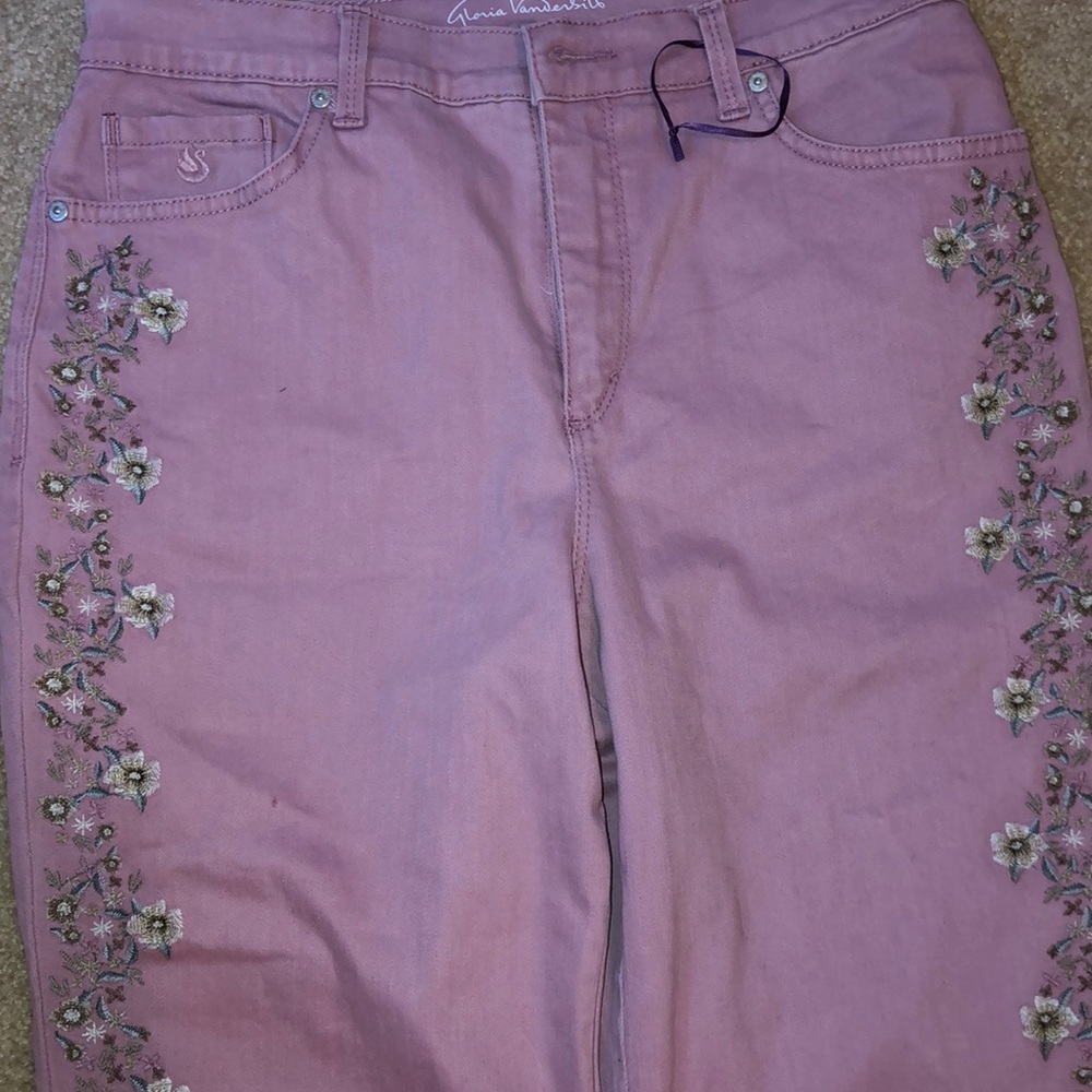 Pink jeans